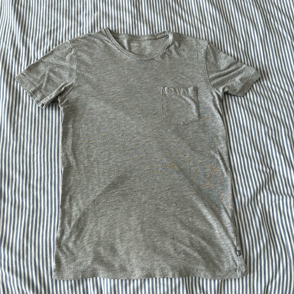 Grey Jack and Jones Crewneck T-Shirt